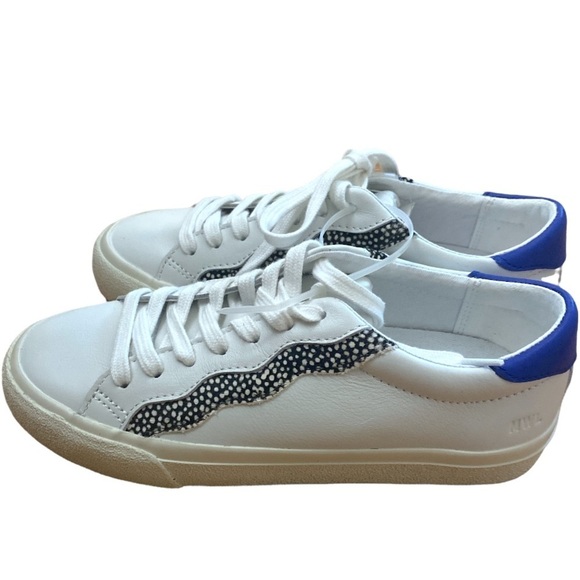 Madewell Sidewalk Low-top in Leather and Calf Hair Wave Edition Sneakers - Picture 2 of 5